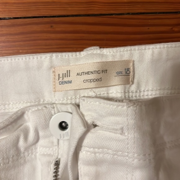 J.Jill Authentic Fit Cropped Jeans Size 18 - Picture 2 of 6